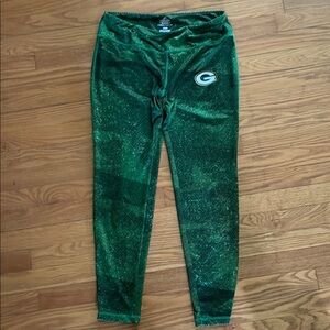 Women’s Green Bay Packers  Green Leggings